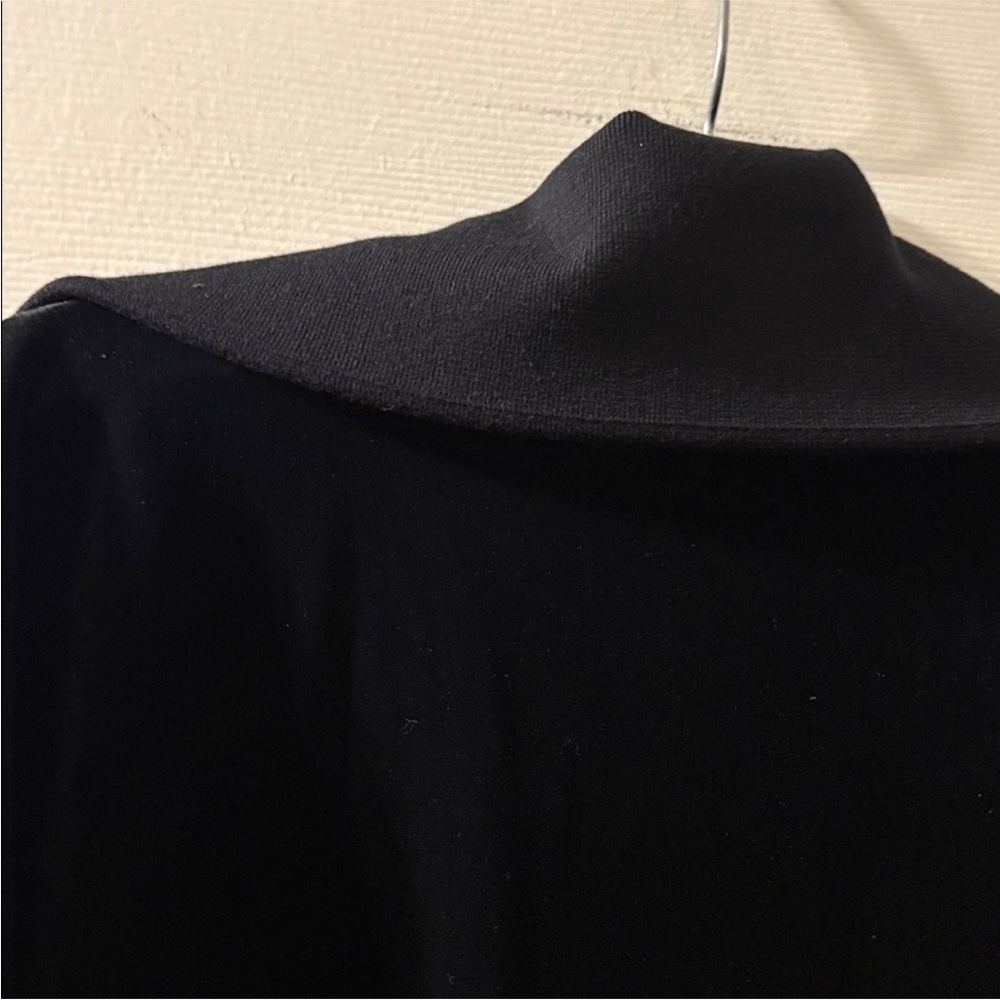 Spanx EUC Velour Quarter Zip Big Collared Jacket size XL - Picture 8 of 8